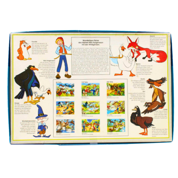 Puzzle Karton hinten